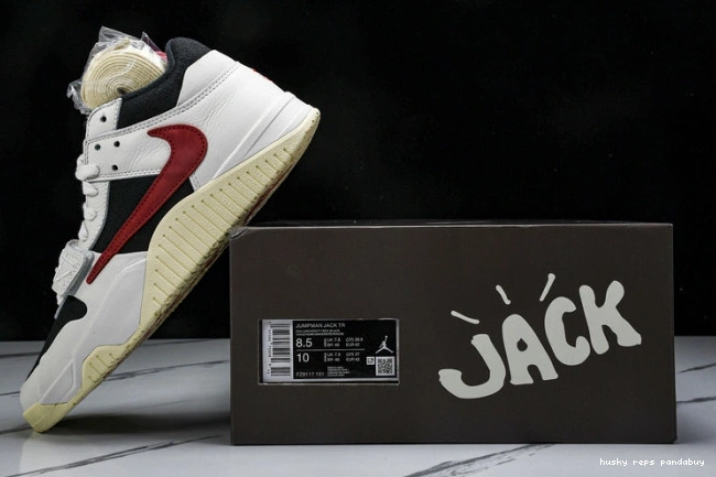 Rep Husky TR Jack Jordan Jumpman University Travis x Red Scott FZ8117-101 0710